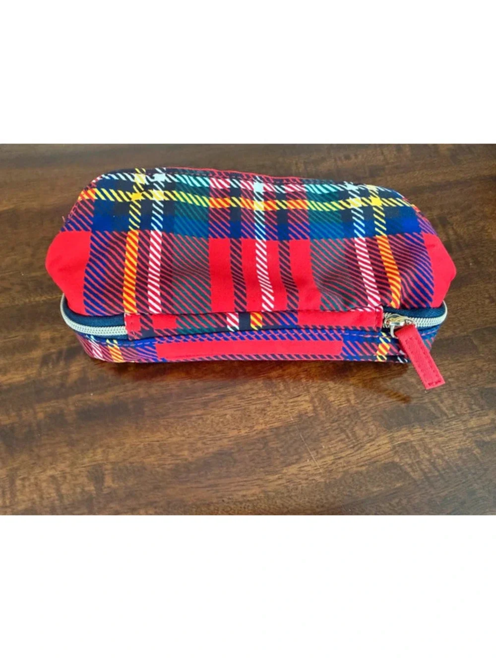 Estée Lauder  double zipper makeup purse